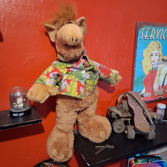 Vintage 1986 Coleco ALF Plush Doll - Picture 3 of 4